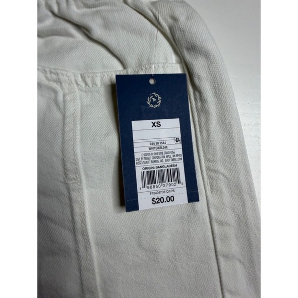 Universal Thread Womens White High-Rise Utility Drawstring Shorts XS 87L24X - Picture 3 of 5